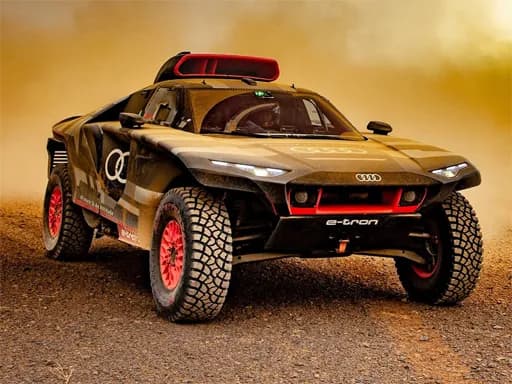 Audi RS Q Dakar Rally Bulmacası
