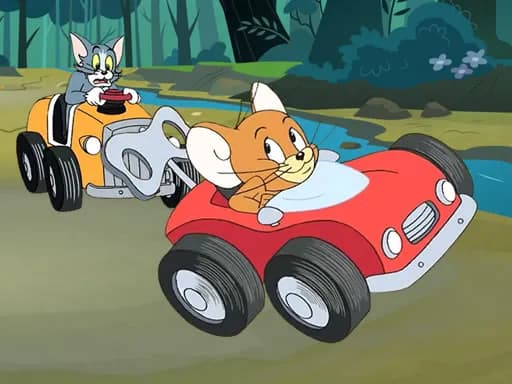 Tom ve Jerry Araba Yapbozu