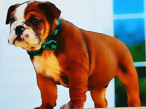 Bulldog Yavru Bulmacası