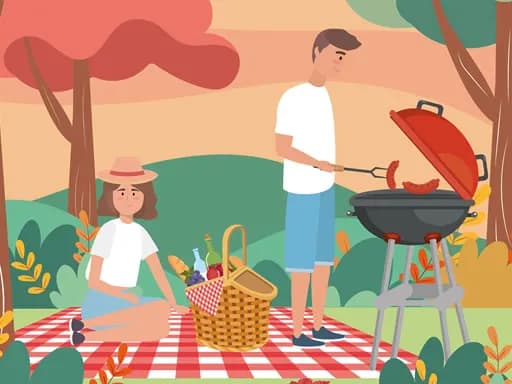 Barbekü Pikniği Gizli Nesneler