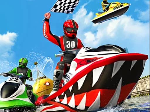 Jet Ski Bot Yarışı Oyunu