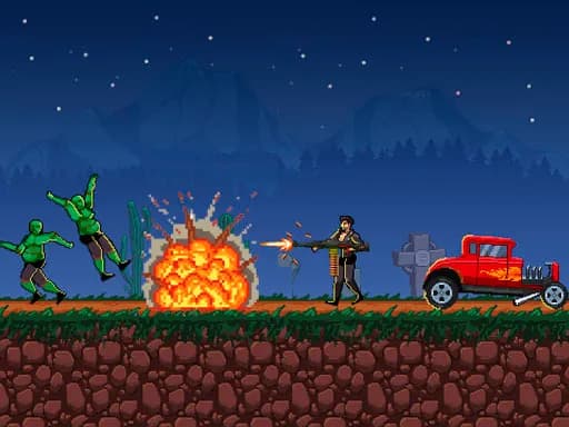 Drive or Die - Zombie Pixel Epic Yarış