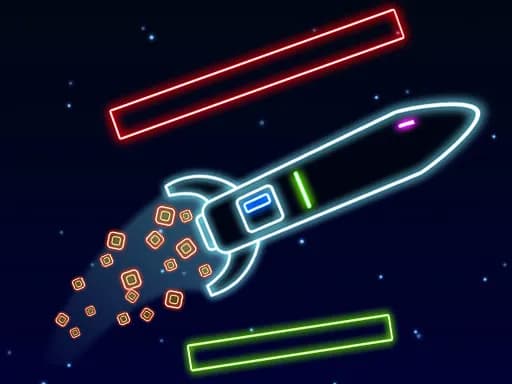 Neon Roket Oyunu