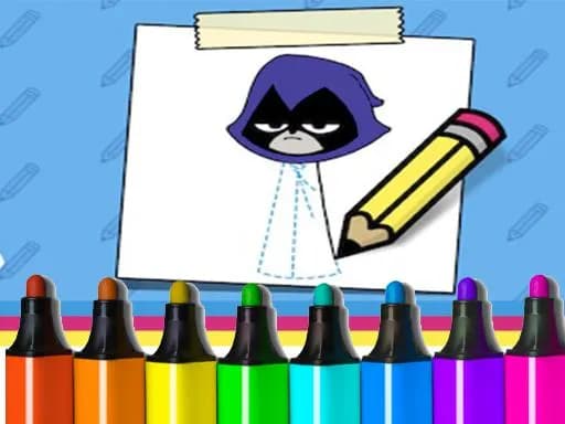 Teen Titans Go! Raven Nasıl Çizilir