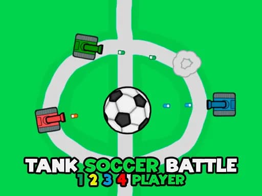 Tank Soccer Battle 1 2 3 4 Oyuncu