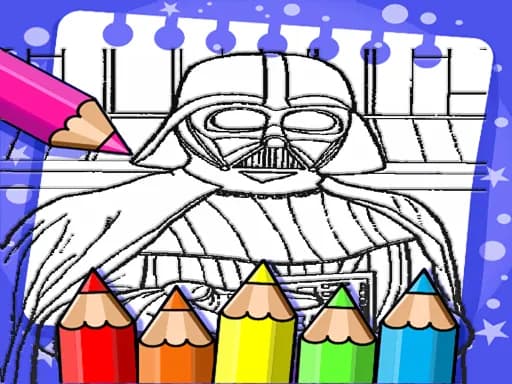 Darth Vader Boyama Kitabı