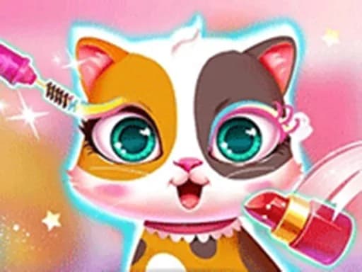 Prenses Evcil Hayvan Kalesi - Kedi ve Koyun Makyajı