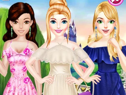 Omuzdan Düşük Moda Elbise