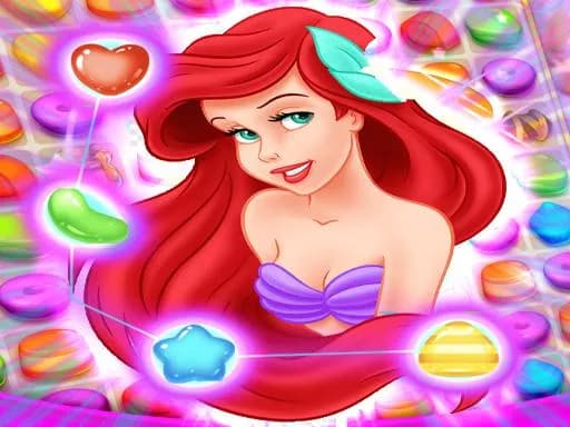 Ariel | Küçük Deniz Kızı Eşleştirme 3 Bulmaca