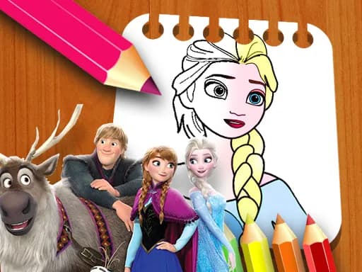 Frozen II Boyama Kitabı