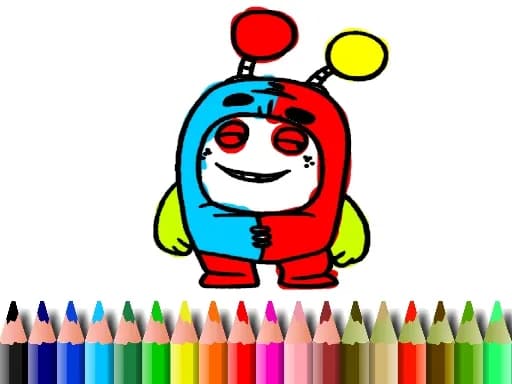 BTS OddBods Boyama Kitabı