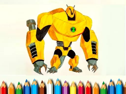 Ben10 Canavarları Boyama