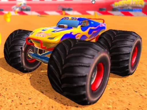 Canavar Kamyon Offroad Akrobasi