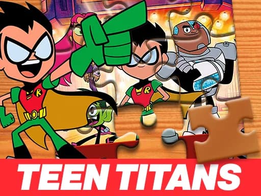 Teen Titans Go Yapboz Bulmacası
