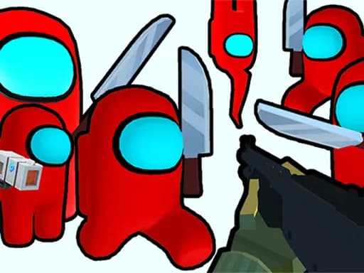 Among Us Shooter - Tüm Hainleri Yok Et