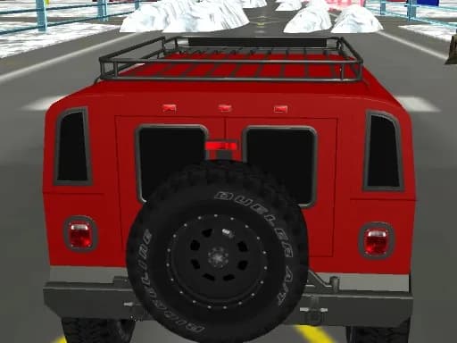 Kar Küreme Jeep Sürüşü
