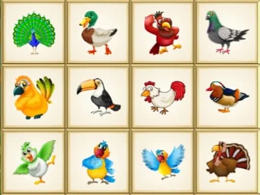 Kuşlar Tahta Bulmacaları