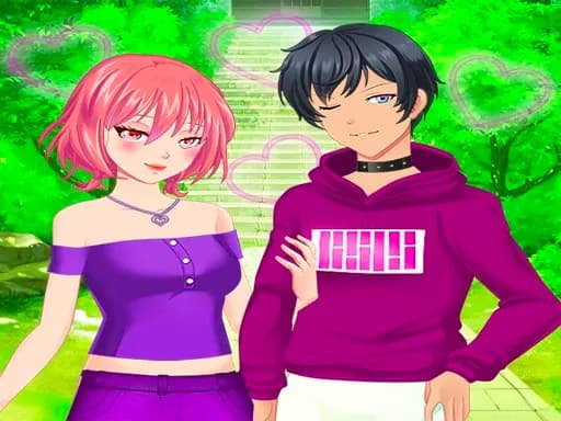 Anime Çiftleri Giydirme Oyunları