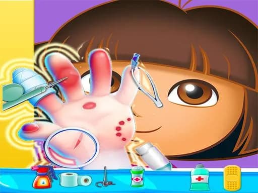 Dora El Doktoru Eğlenceli Oyunlar Kızlar İçin Çevrimiçi
