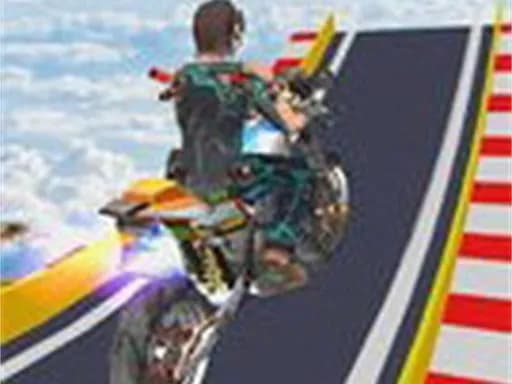 Mega Ramp Stunt Moto Oyunu