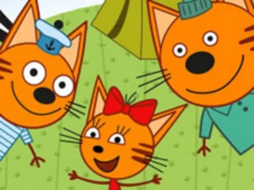 Kedi Ailesi ile Piknik - Birlikte Eğlence