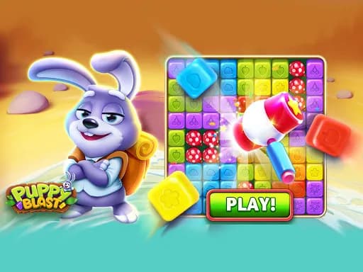Puppy Blast - evcil hayvanlar bulmaca macerası